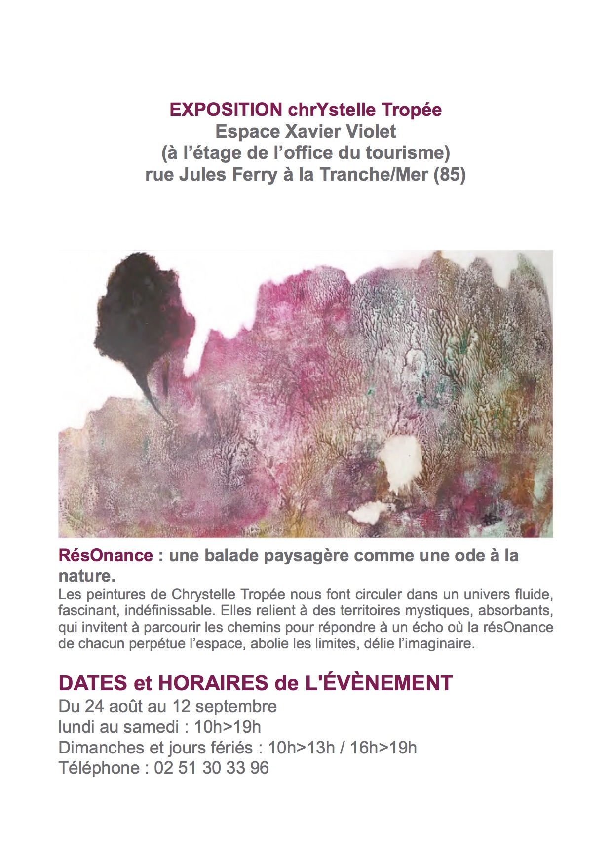 expo la tranche sur mer 2